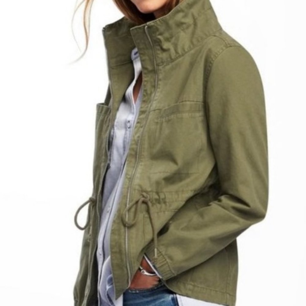 Old Navy Army Green Utility Jacket